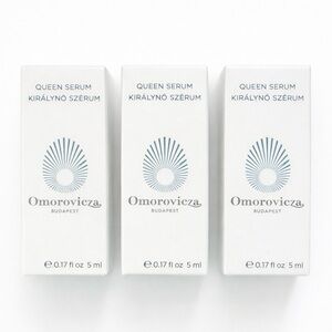 Omorovicza Queen Serum Minis 3 x 5ml BNIB Luxury Skincare Travel Size Lot